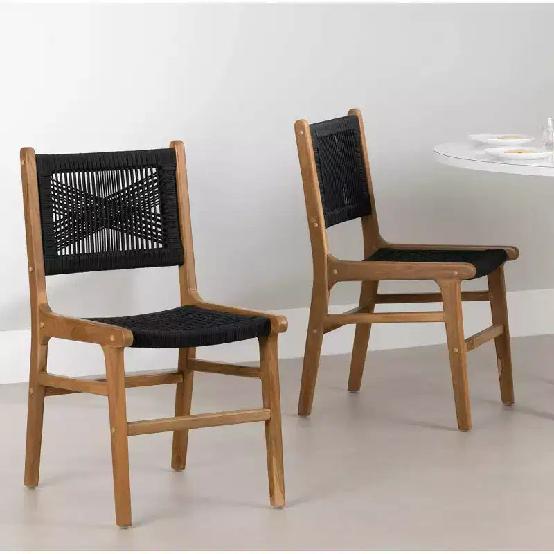 Chaises de salle à manger en rotin