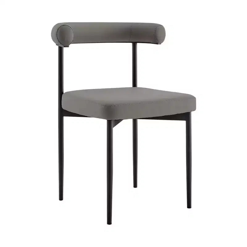 Chaises de salle à manger gris clair