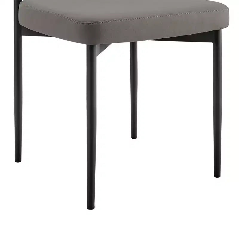 Chaises de salle à manger gris clair