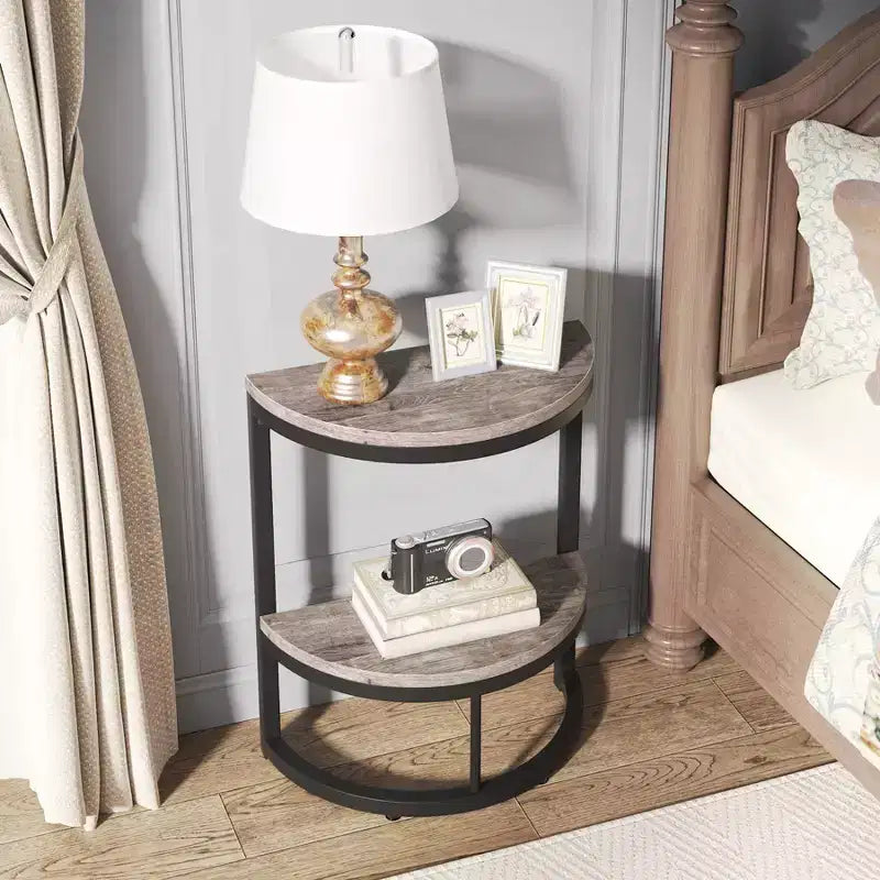 Table d'appoint demi-lune