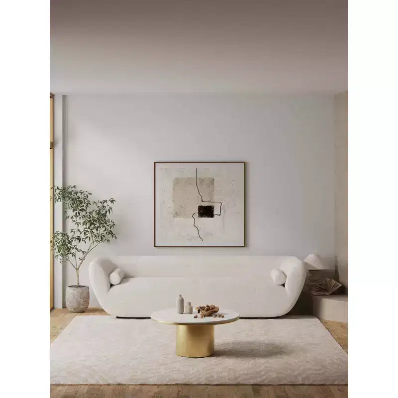 Table basse dorée
