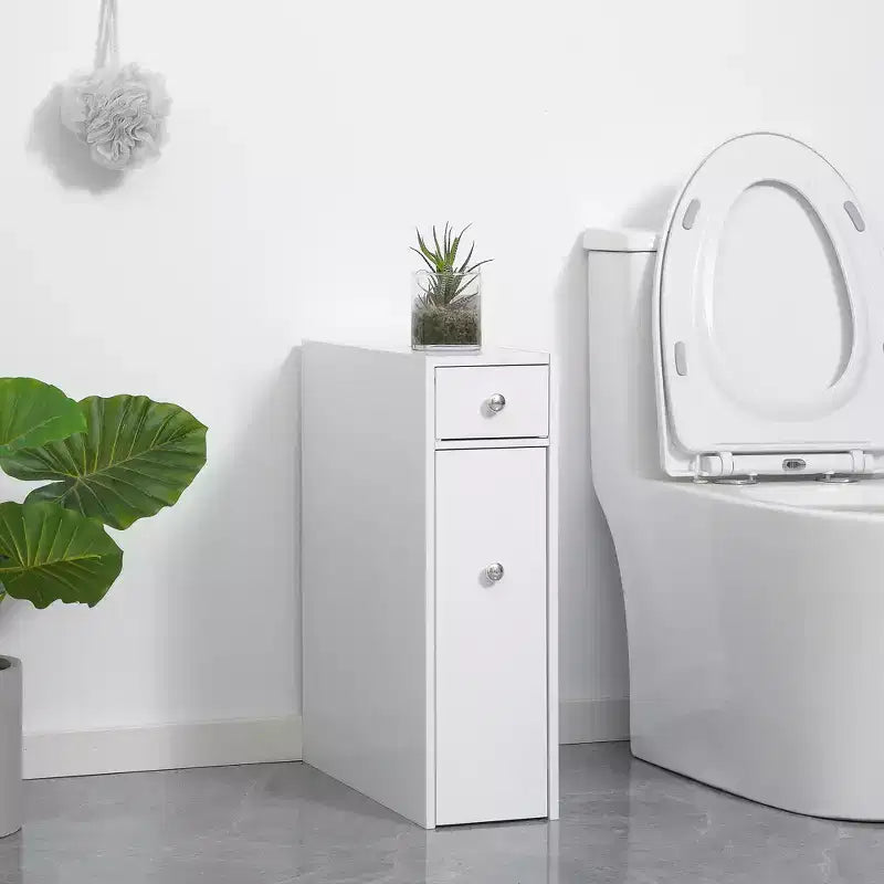 Organisateur de salle de bain au sol