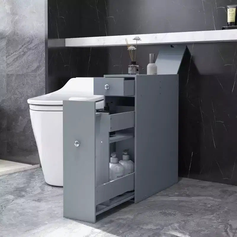 Organisateur de salle de bain au sol
