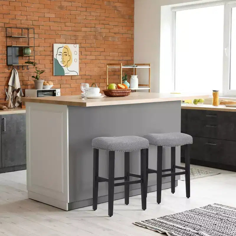Tabouret de bar rembourré