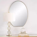 Miroir mural ovale