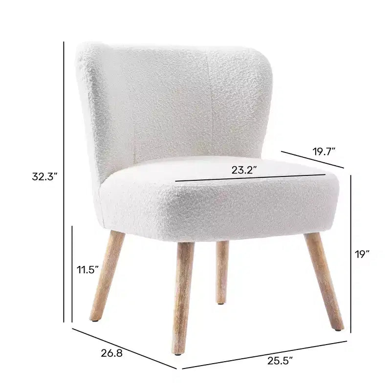Fauteuil d'appoint rembourré