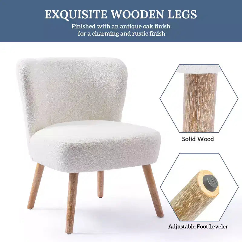 Fauteuil d'appoint rembourré