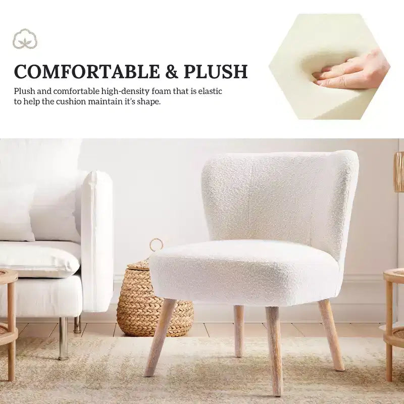 Fauteuil d'appoint rembourré