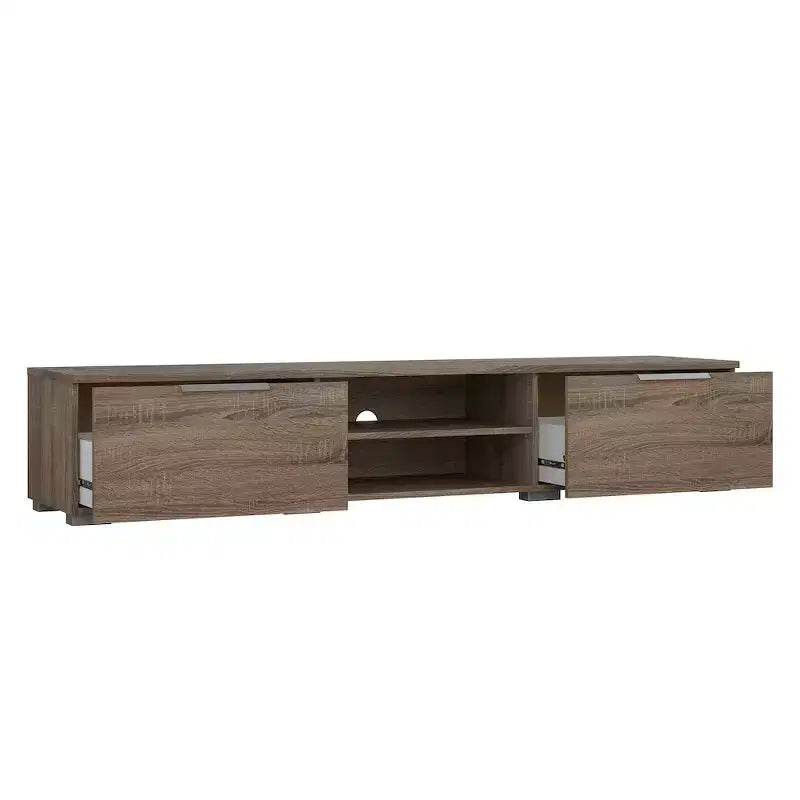 Meuble TV chêne truffe