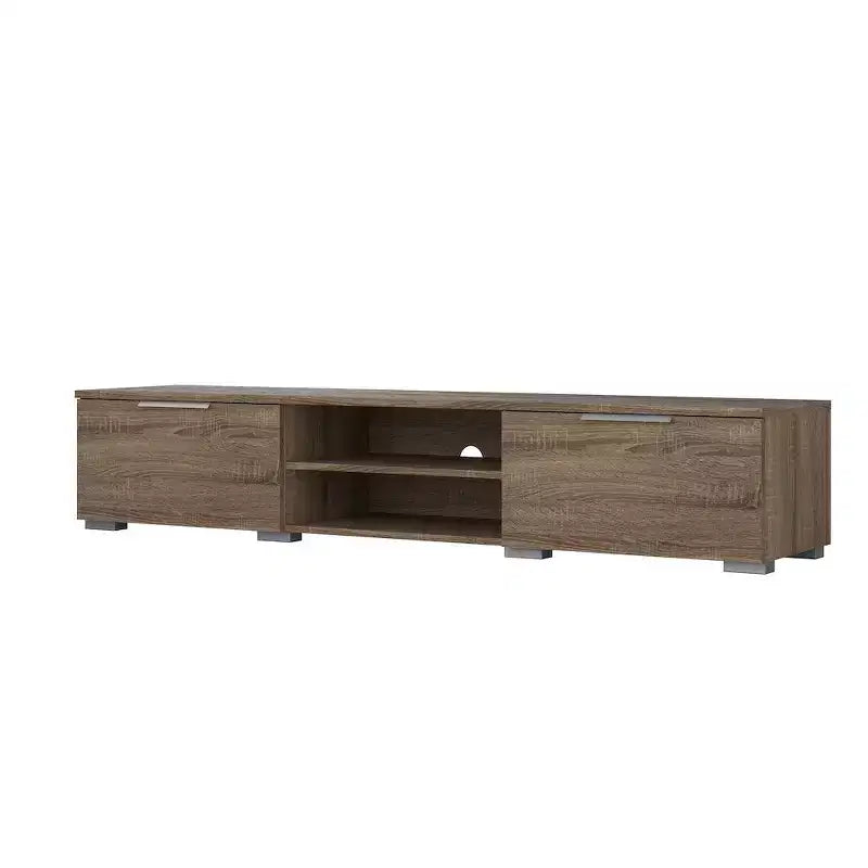 Meuble TV chêne truffe