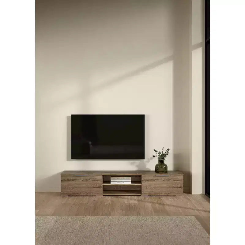 Meuble TV chêne truffe