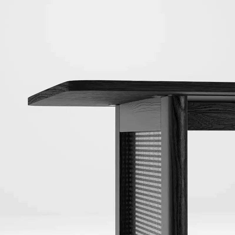 Table à manger rectangulaire en bois Mid-Century
