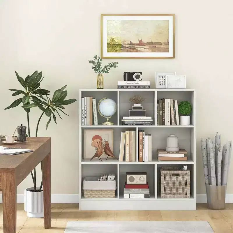 Bibliothèque en bois
