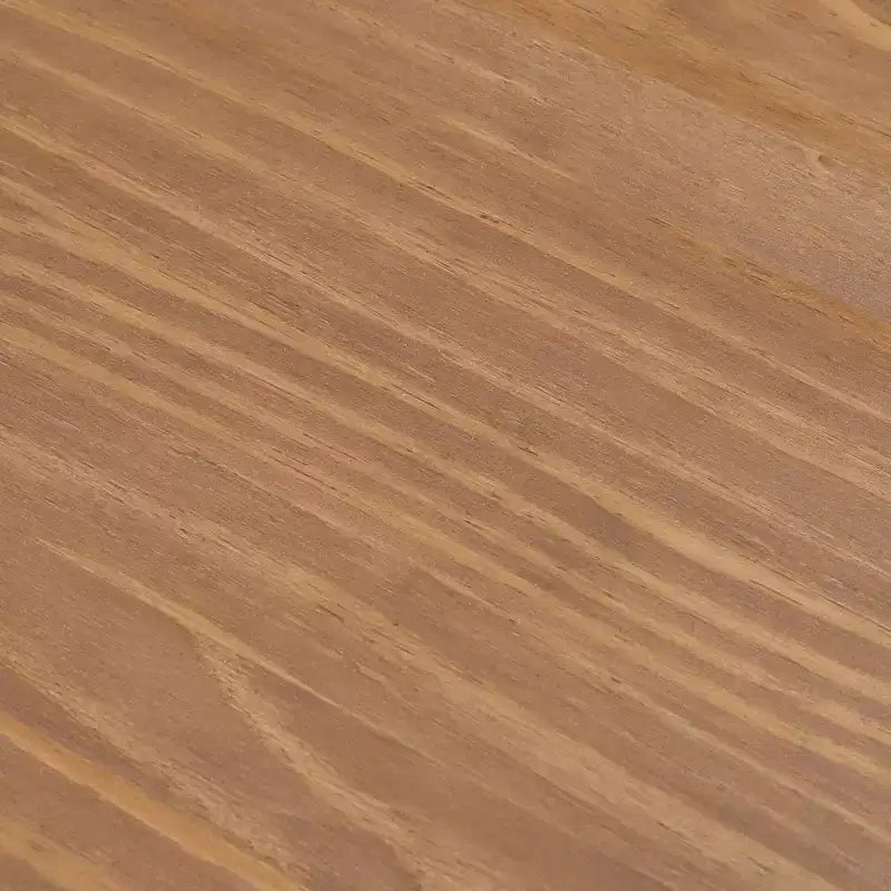 Table basse ronde à pieds croisés en bois massif