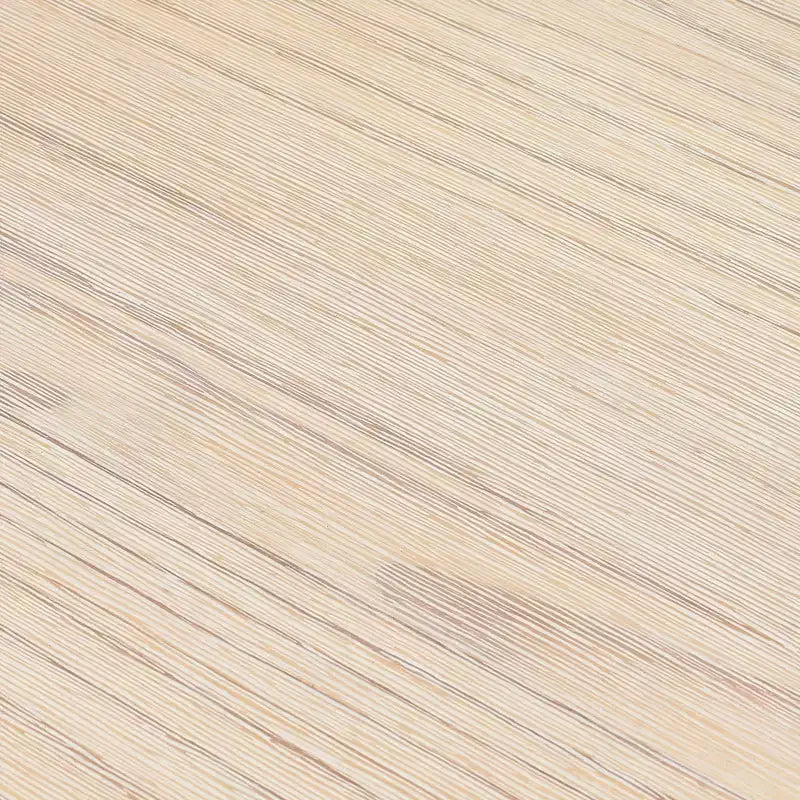 Table basse ronde à pieds croisés en bois massif