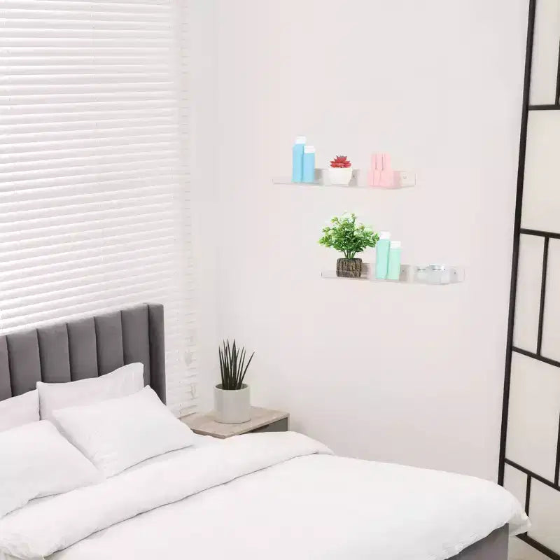 Étagère flottante de salle de bain étanche