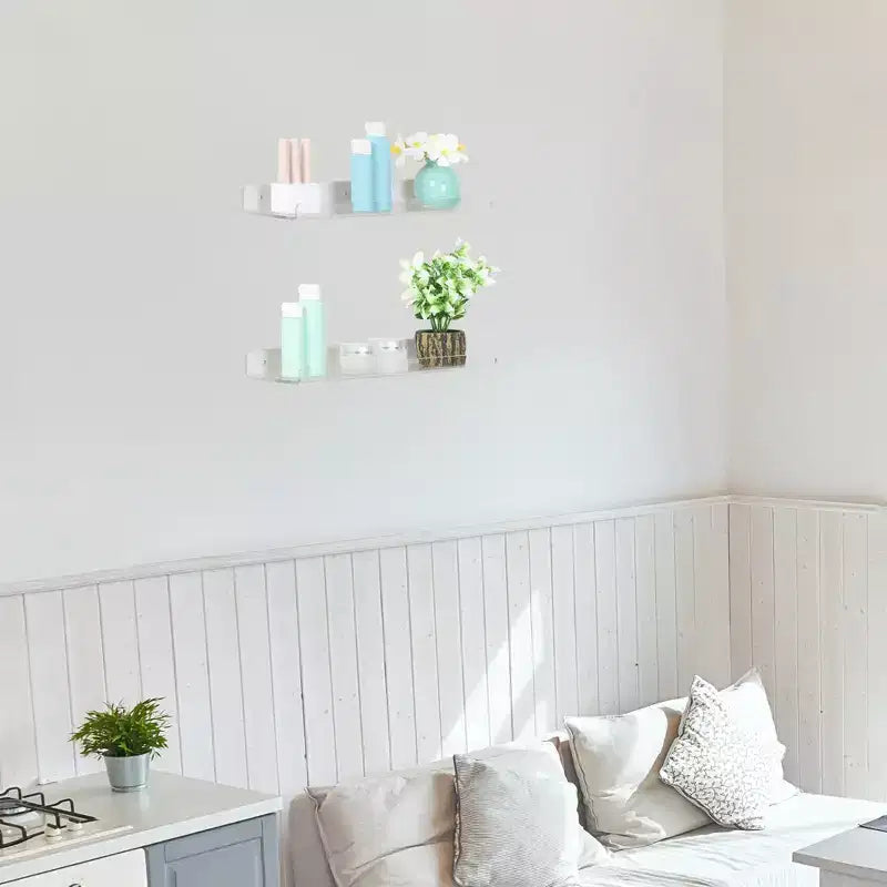 Étagère flottante de salle de bain étanche