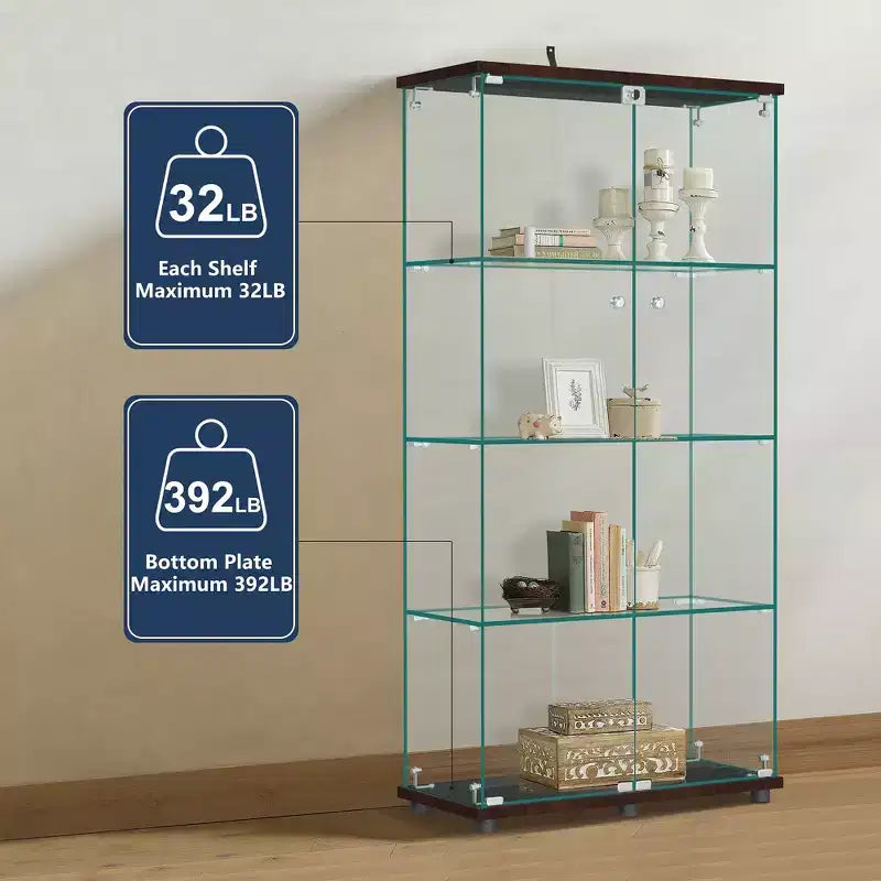 Vitrine en verre