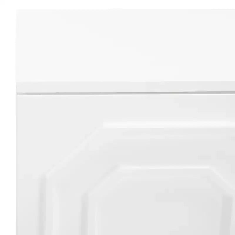 Meuble d'entrée avec porte, blanc