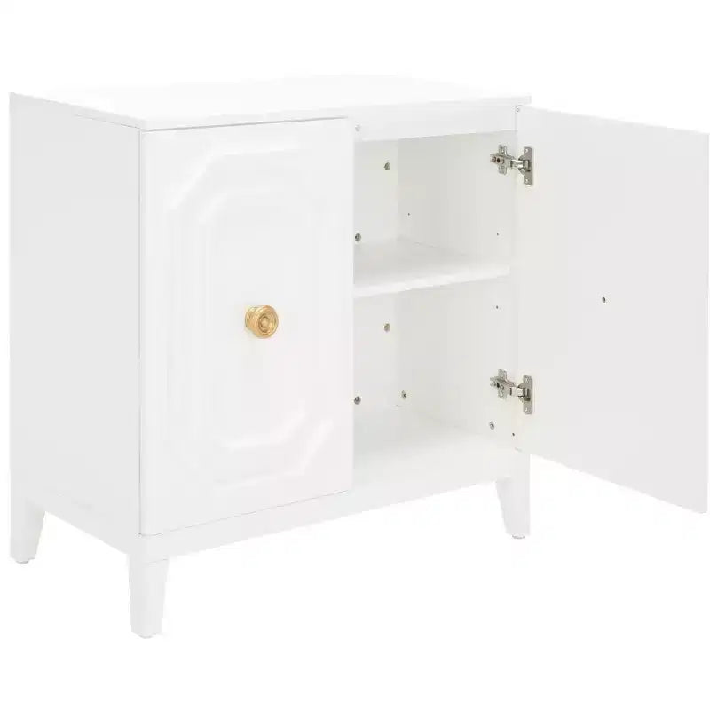 Meuble d'entrée avec porte, blanc