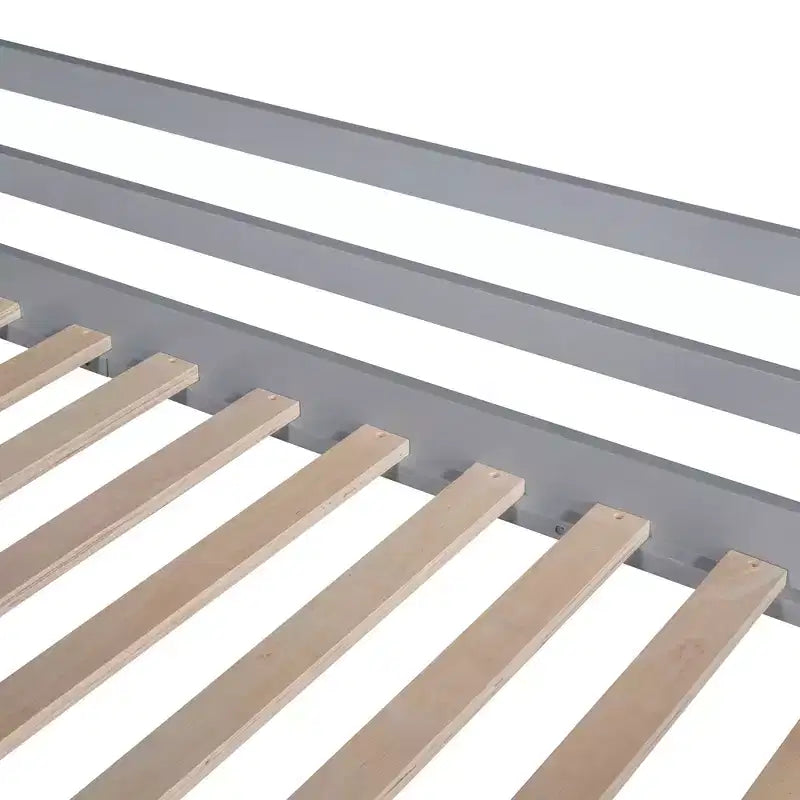 Lit mezzanine simple en bois