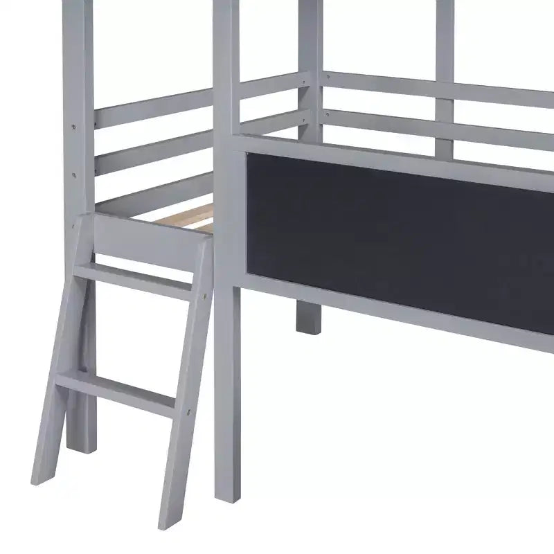 Lit mezzanine simple en bois