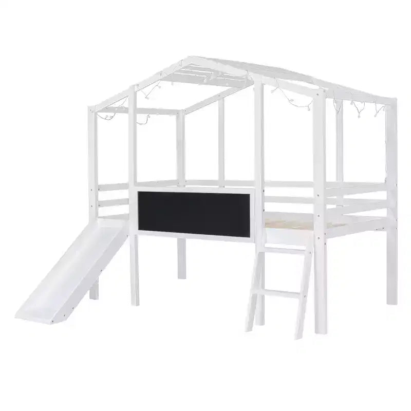 Lit mezzanine simple en bois