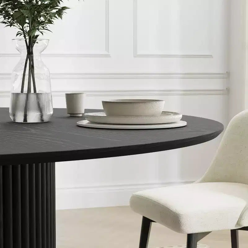 Table à manger ronde Mid-Century