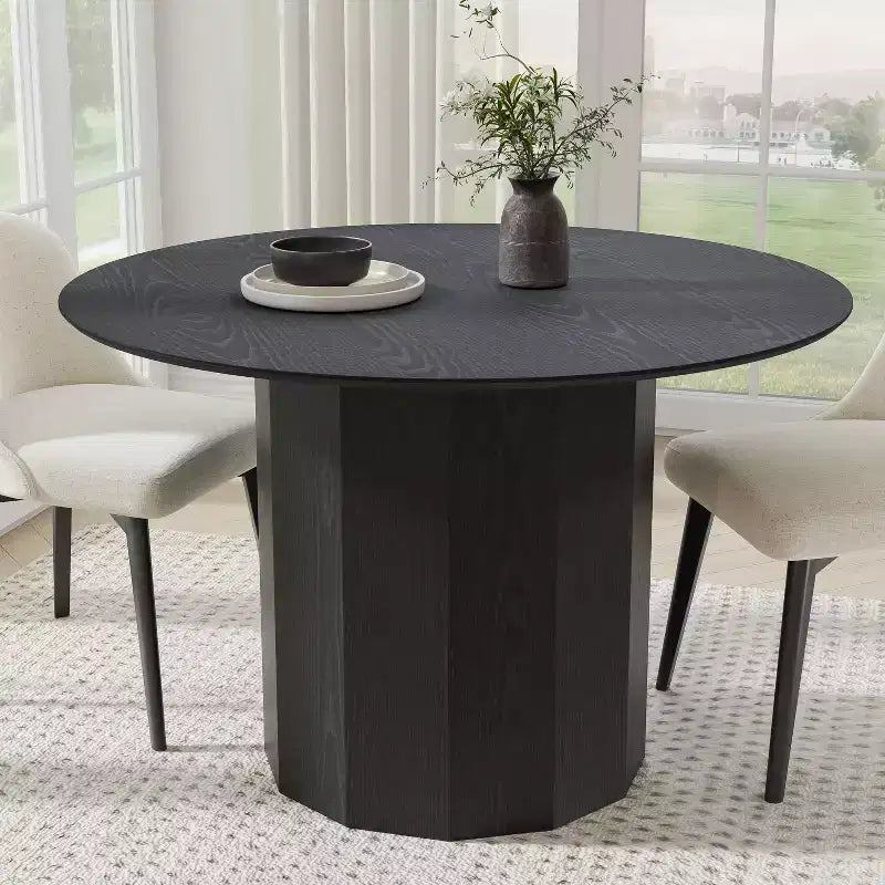 Table à manger ronde Mid-Century