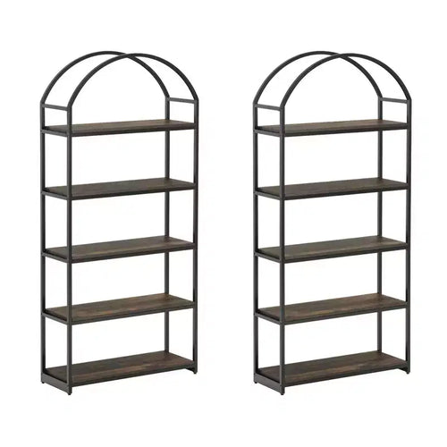 Nathan James Set of 2 Haven Bookshelf