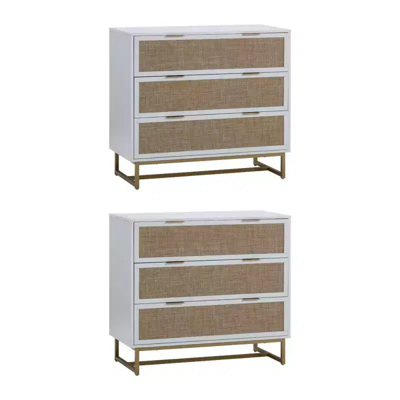 Commode en rotin