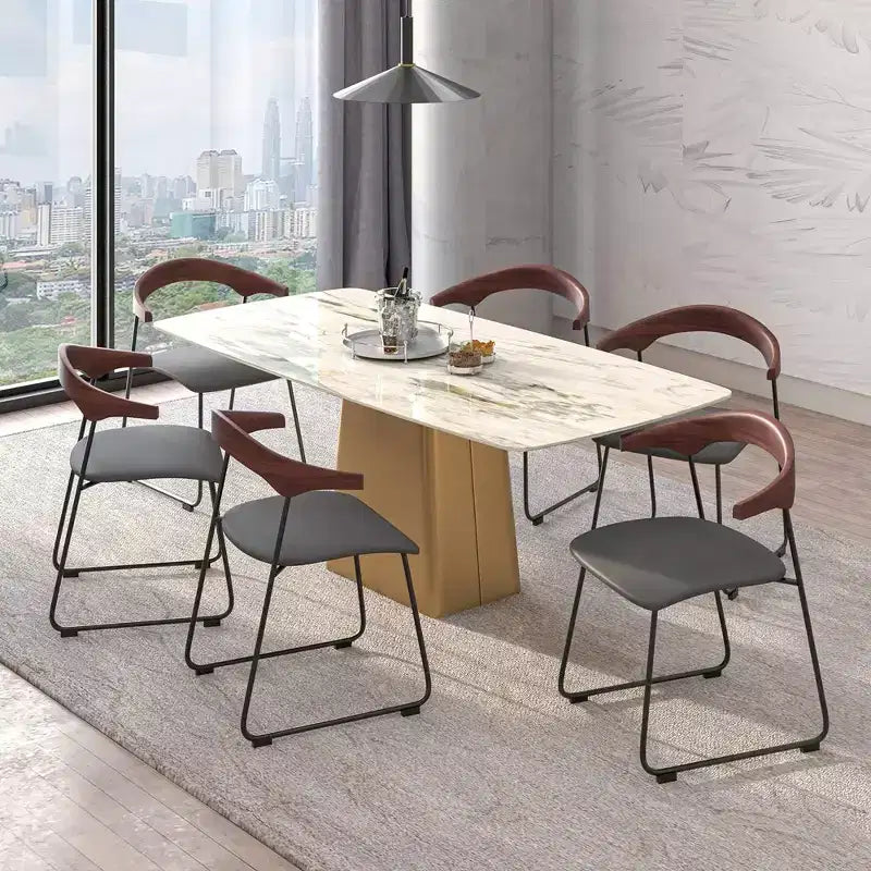 Chaises de salle à manger modernes rembourrées