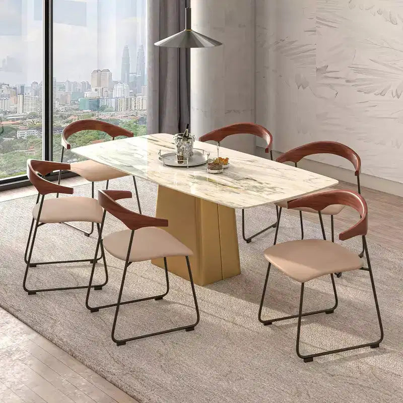 Chaises de salle à manger modernes rembourrées