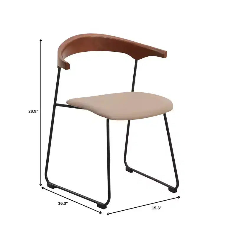 Chaises de salle à manger modernes rembourrées