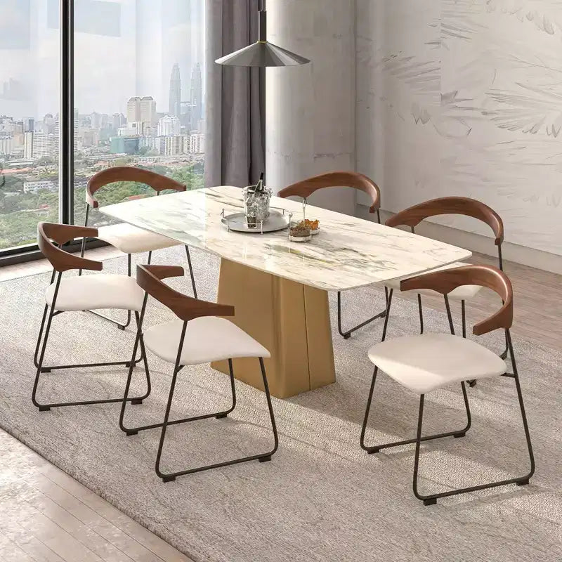 Chaises de salle à manger modernes rembourrées