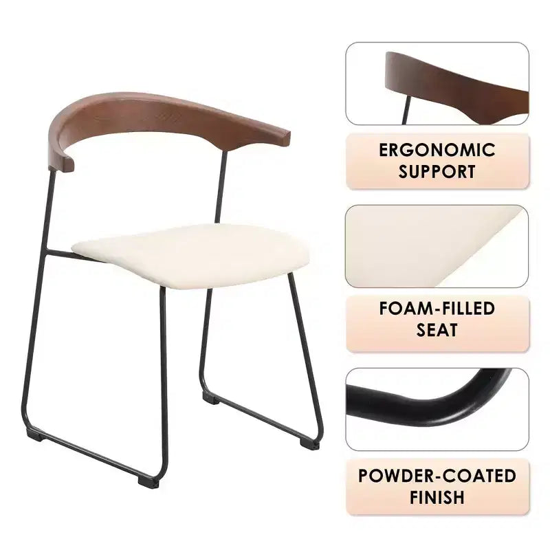 Chaises de salle à manger modernes rembourrées