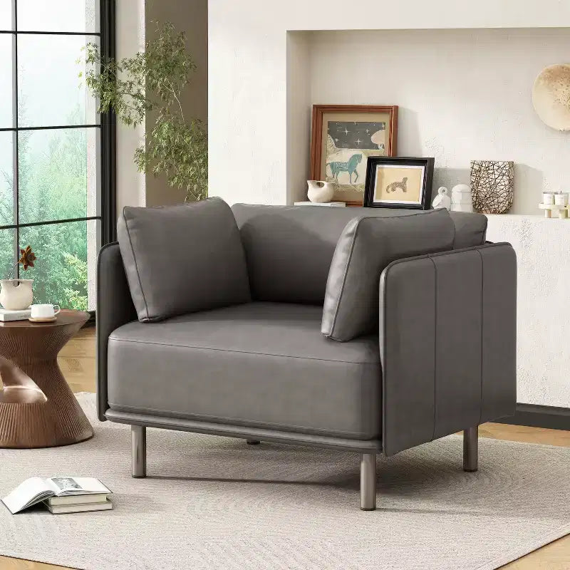 Fauteuil d'appoint rembourré