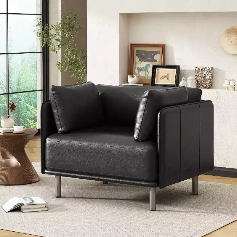 Fauteuil d'appoint rembourré