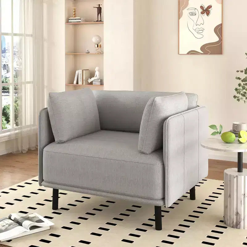 Fauteuil d'appoint rembourré