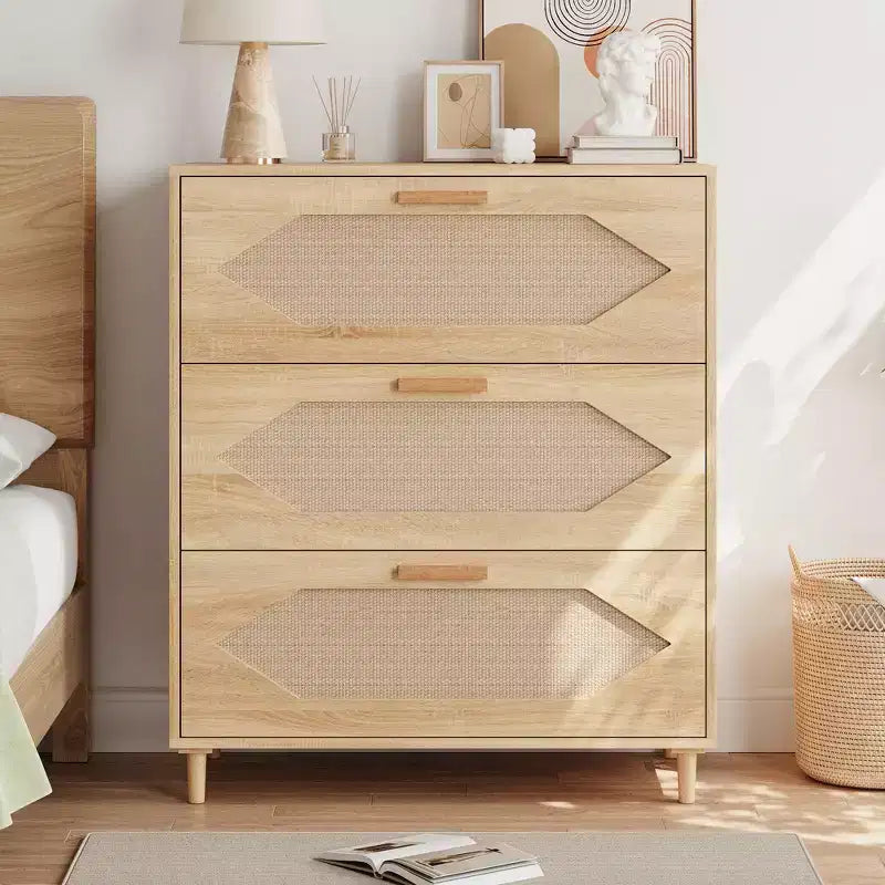 Table de chevet rustique en bois