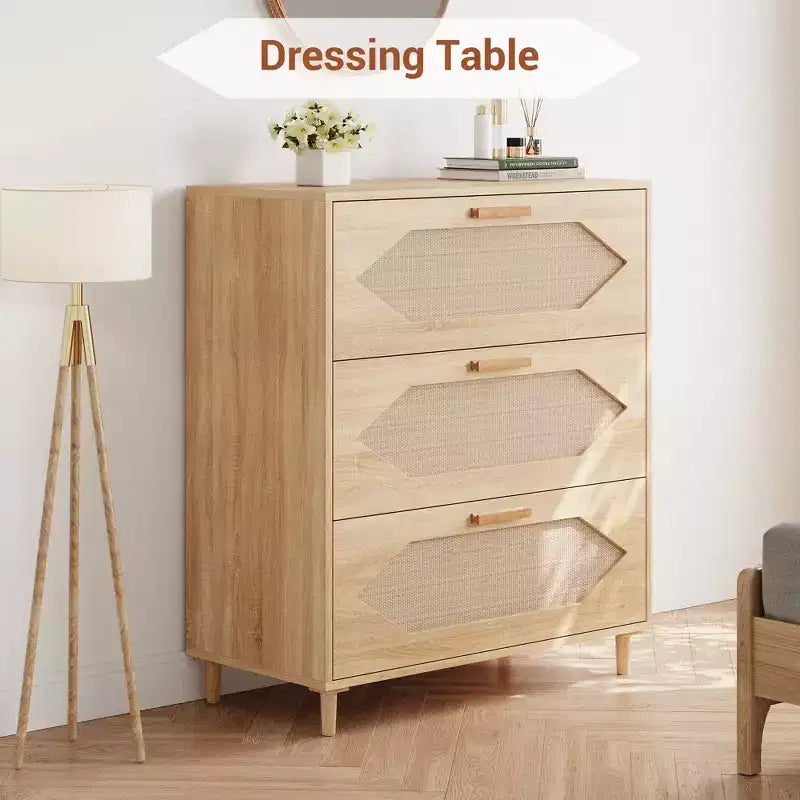 Table de chevet rustique en bois