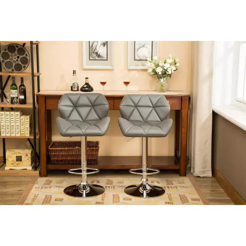 Tabourets de bar gris