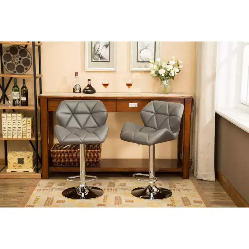 Tabourets de bar gris