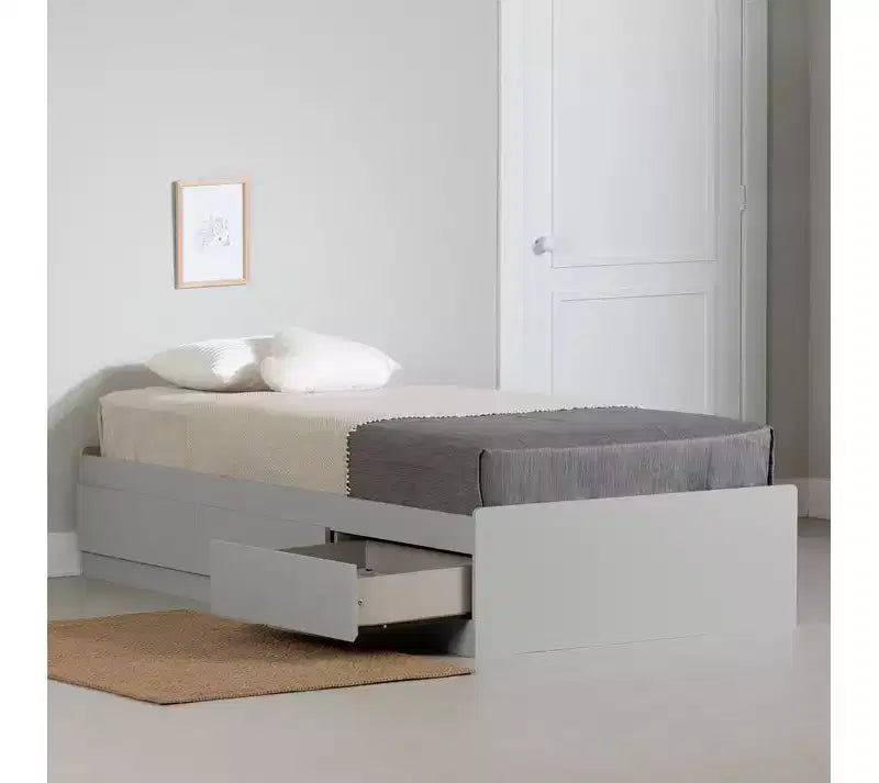 Lit simple avec tiroirs