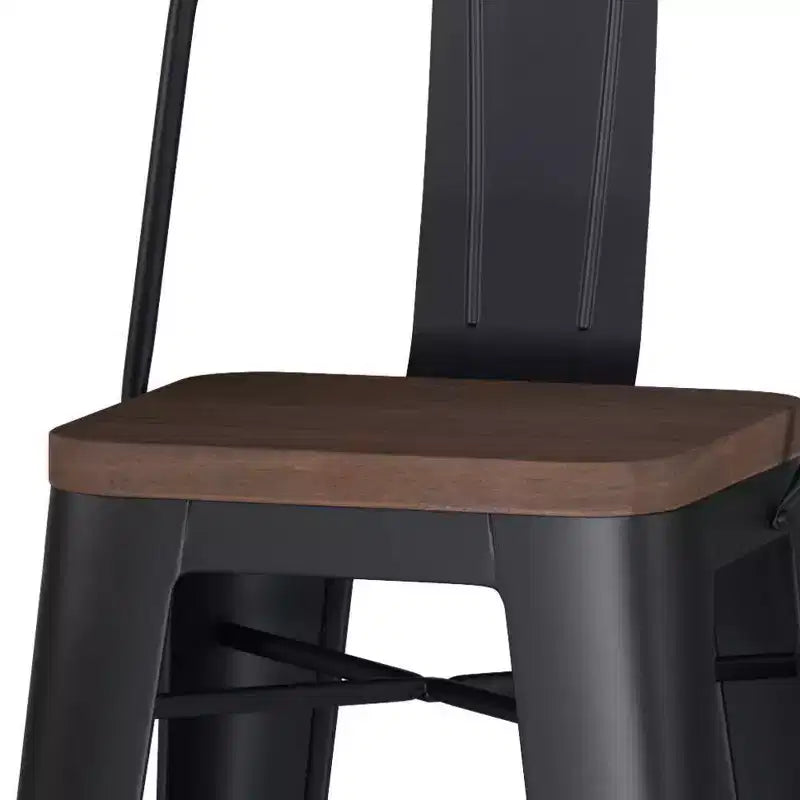 Tabourets de bar en bois hauteur comptoir