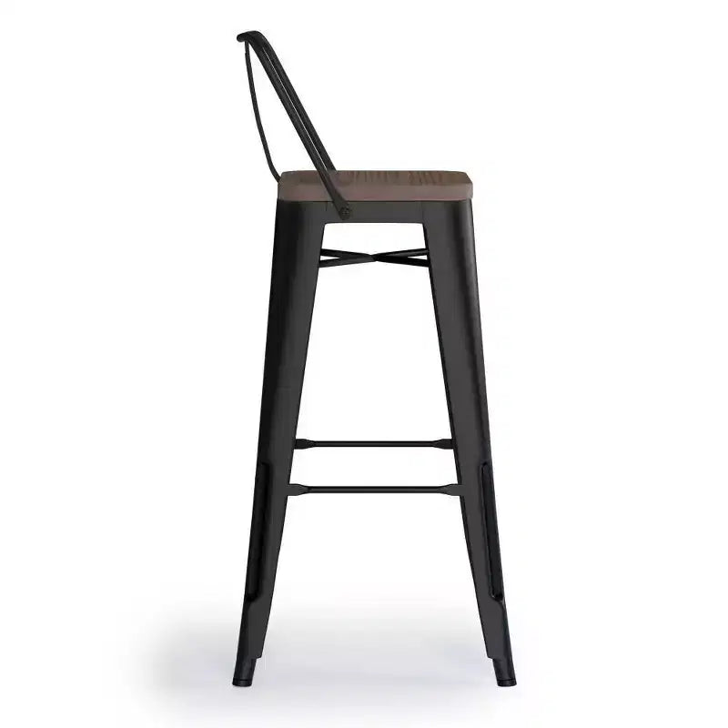 Tabourets de bar en bois hauteur comptoir