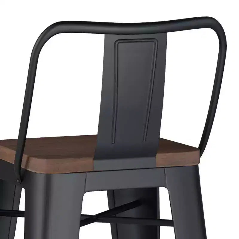 Tabourets de bar en bois hauteur comptoir